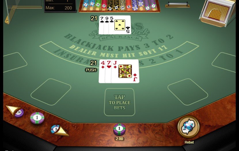 Blekdžek - jedan igrač protiv dilera