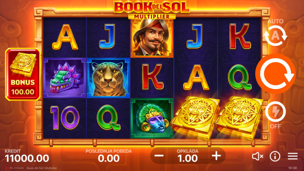 Book Del Sol Slot