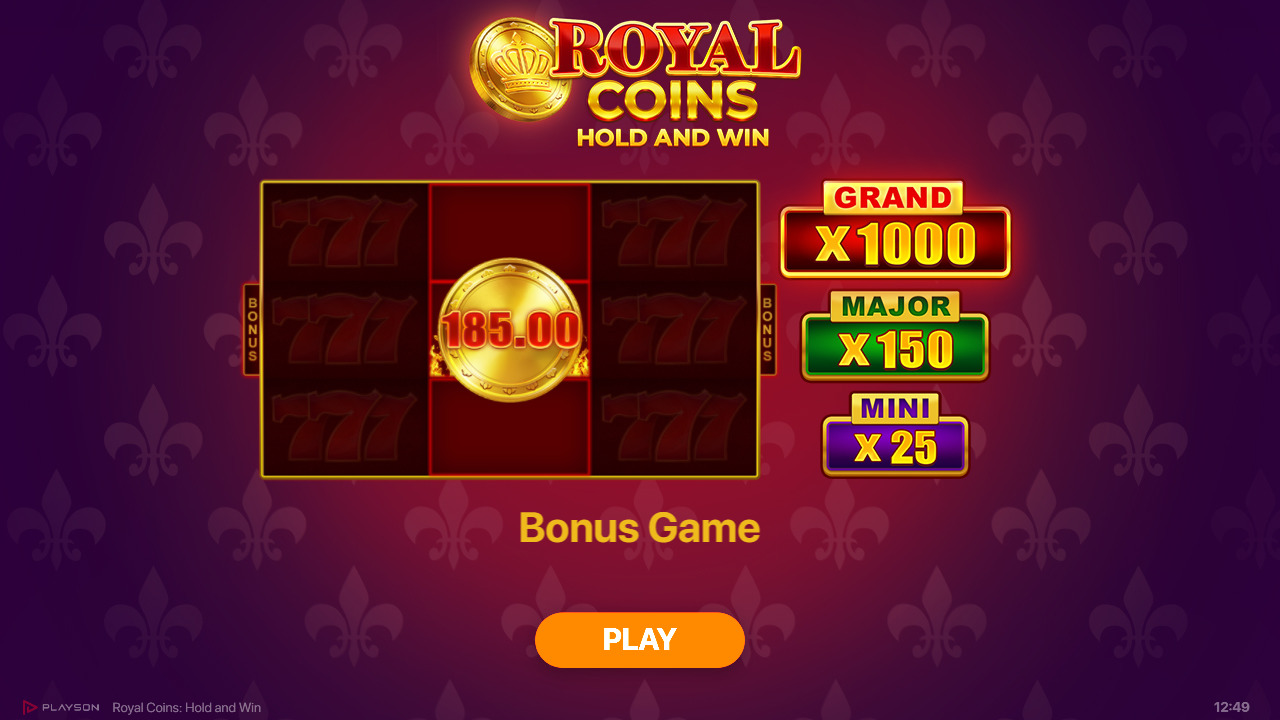 Royal 2 coins comparison with similar hold and win slots and features