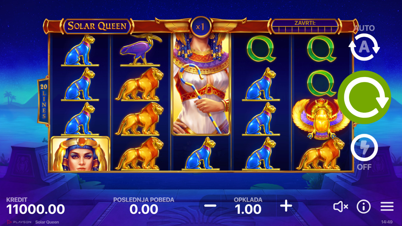 solar queen demo