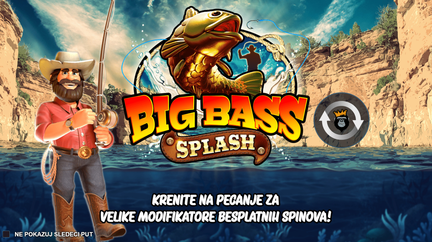 Big Bass Splash - Slot Vockice Big Bass Splash