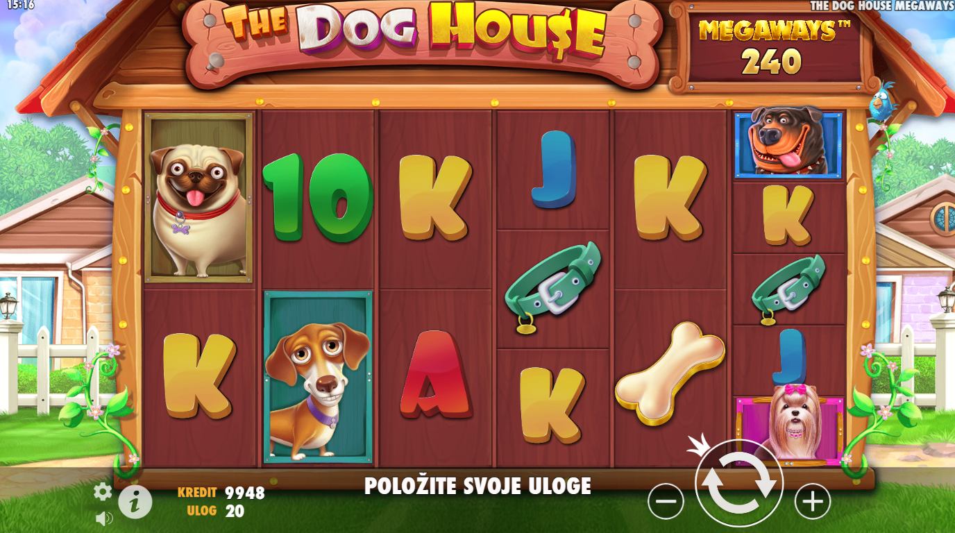 The Dog House Megaways - Slot Vockice The Dog House Megaways