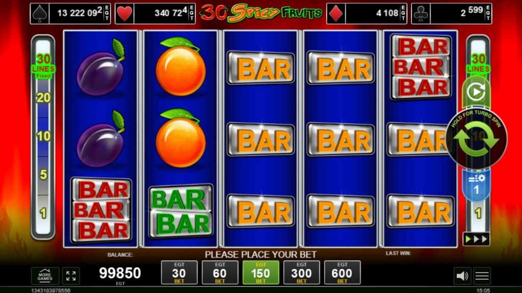 30 Spicy Fruits Slot