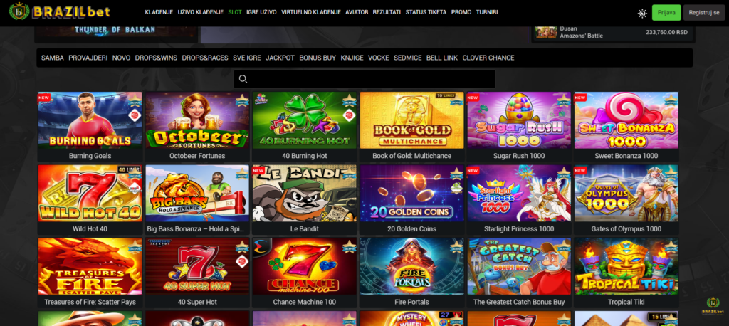 Brazilbet Casino Slot Games