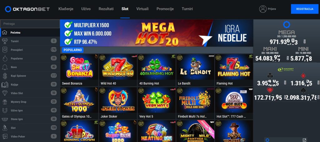 OKtagonbet Casino Slots