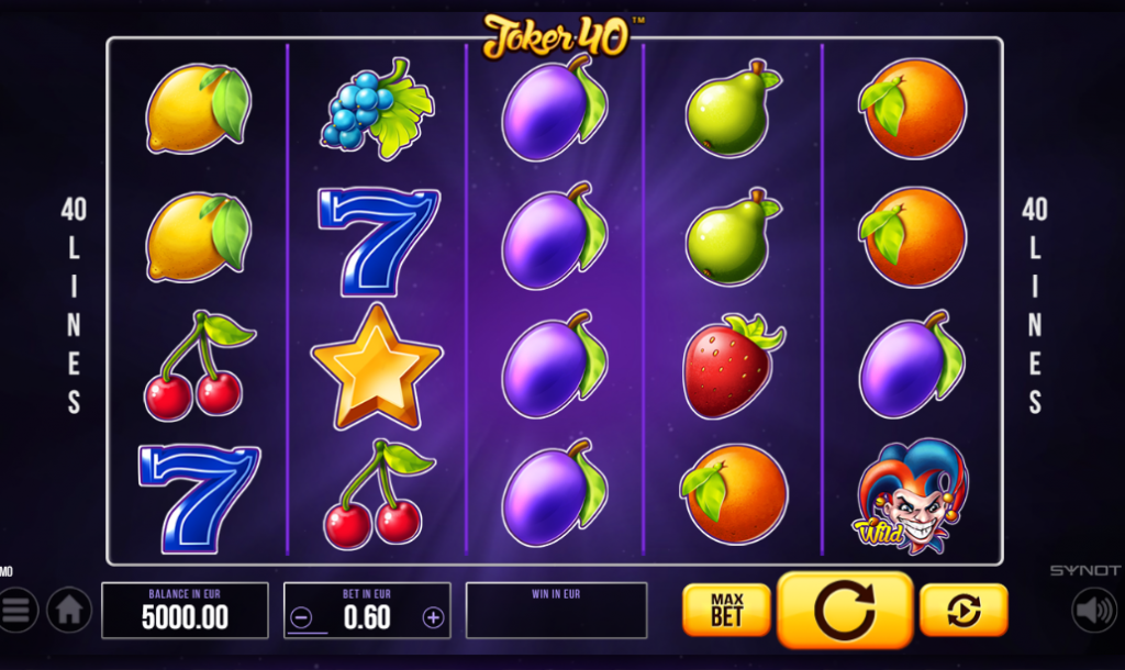 Joker 40 Slot voćkice