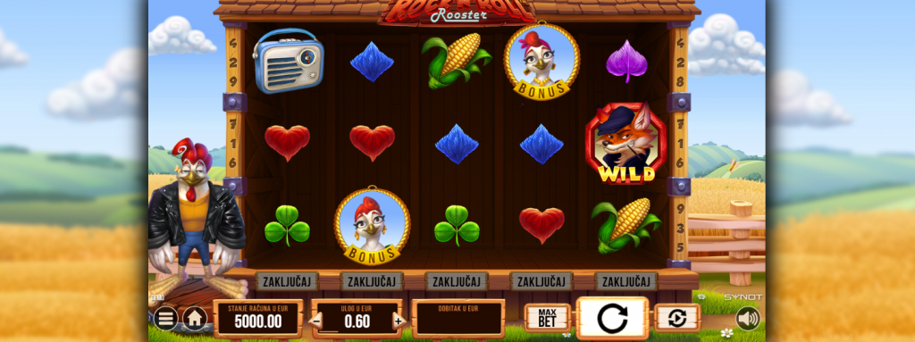 Rock n Roll Rooster Gameplay