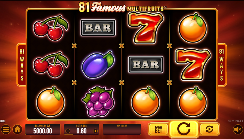 81 Famous Multifruits Gameplay