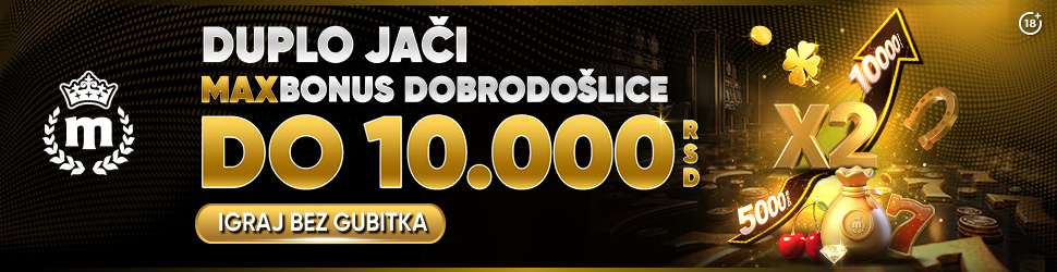 MaxBet Welcome bonus
