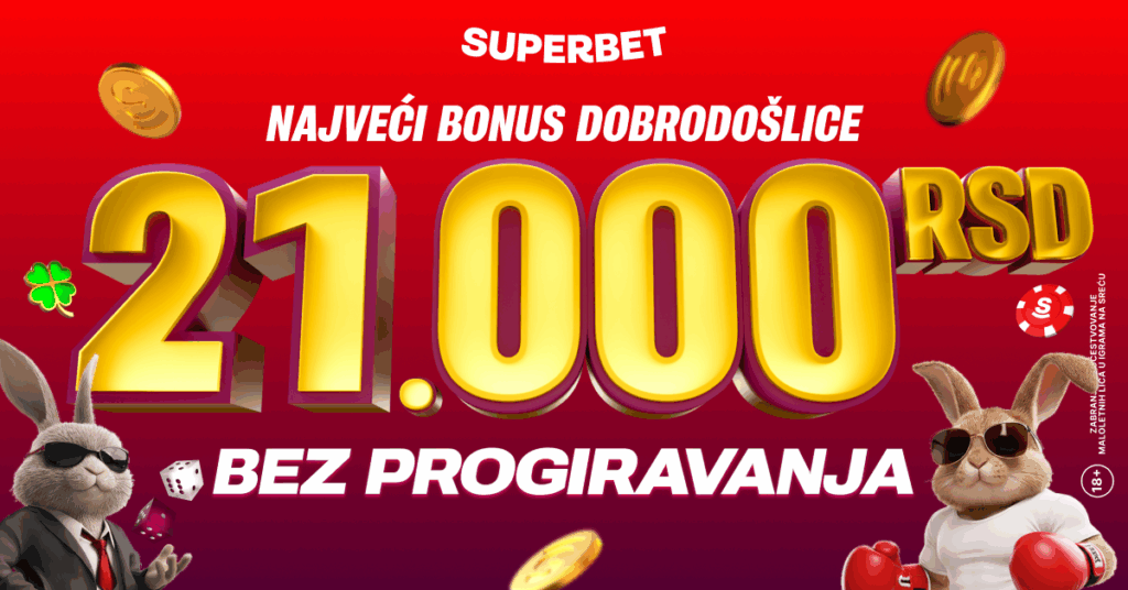 Superbet bonus dobrodošlice